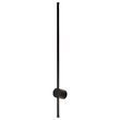 Aplica led pentru exterior IP65, 12W, Negru, 3000K, 1400 lm, 85 x 54 x 625 mm