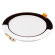 Panou led slim rotund 18W, 4000k, 1500 lm, diametru 225 mm, Aluminiu, Crom