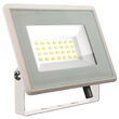 Proiector led 20W, 1650 lm, 4000K, IP65, aluminiu, 120 x 27 x 105 mm, Alb