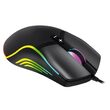 Mouse gaming cu fir, lumina led, 7 butoane, Rezoluție 6400 dpi, USB 2.0
