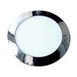 Panou led slim rotund 24W, 4000k, 2000 lm, diametru 300 mm, Aluminiu, Crom