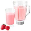 Blender de masa, putere 500 W, Bol din sticla, cutite Inox, 2 trepte de viteza