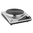Plita electrica portabila 1500 W, Inox, 1 arzator, diametru 20 cm, 235x90x265 mm