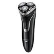 Aparat de ras cu acumulator Li-Ion, 3 capete rotative, IPX6, Lame Inox, 45 min, Operare silentioasa, 3W