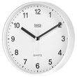 Ceas de perete, mecanism quartz, diametru 20 cm, Alb, 1 x AA