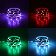 Kit banda led SMD5050, 5m, 24V, RGB, IP65, controller, telecomanda, alimentator