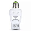 Senzor de miscare cu dulie E27, max 6m, 360 grade, 3-2000 lux