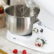 Mixer planetar cu bol de inox 3 l, putere 1200 W, 6 viteze