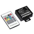 Controller banda LED cu telecomanda, 12/24 V, 240/480 W, RGB si Alb