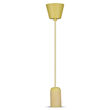 Pendul tavan, ceramica, Galben, fara bec, E27, dimensiune 50 x 95 x 1050 mm