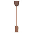 Pendul tavan, ceramica, Maro, fara bec, E27, dimensiune 50 x 95 x 1050 mm