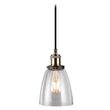 Pendul suspendat, max 60W, IP20, Sticla, fara bec, Lungime fir 1 m