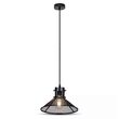 Pendul cu plasa metalica, fara bec, E27, dimensiuni 290 x 100 x 1340 mm