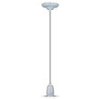 Pendul tavan, Portelan, fara bec, E27, 47 x 64 x 680 mm, Gri