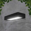 Lampa solara de exterior cu senzor 6 W, IP65, lumina neutra 4000K, Negru, 900 lm, 230 x 97 x 42.7 mm, Lithium