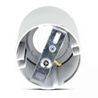Aplica led cu soclu GU10, Fara bec, Rotunda, Aluminiu, 82 x 25 mm, IP20, Alb