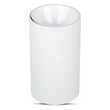 Aplica led cu soclu GU10, Fara bec, Rotunda, Aluminiu, 82 x 25 mm, IP20, Alb
