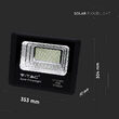 Proiector led cu incarcare solara 40W, 4000K, 3100 lm, telecomanda, 353 x 90 x 304 mm
