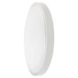 Plafoniera led cu senzor de miscare, Interior/Exterior IP44, 4000K, 3000 lm, 30 W, dimensiune 420 x 65 mm, Alba