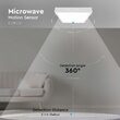 Plafoniera led cu senzor de miscare, 24 W, IP 44, Lumina neutra 4000 K, 295 x 295 x 65mm
