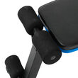 Banca reglabila pentru abdomen, 136 x 43 x 113 cm, max 120 kg, Reglare spatar 7 nivele
