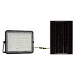 Proiector led cu incarcare solara 15 W, 1200 lm, 4000K, IP65, Aluminiu