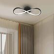 Plafoniera led, Negru, 3000k, 2560 lm, 24W, IP20, dimensiune 525 x 185 x 80 mm