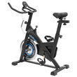 Bicicleta spinning, max 100 kg, timp, distanta, viteza, calorii, Afisaj Led