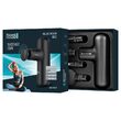 Aparat electric de masaj, Teesa Portabil, 4 reglaje viteza, 4 varfuri interschimbabile, Negru, Acumulator 2 Ah, 25 W