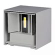 CORP ILUMINAT LED 6W IP65 3000K ALB CALD