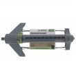 Aspersor oscilant, Benson, 20 duze, plastic, raza stropire 6m