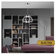 Pendul cu Led, Electra Red Copper, putere 38 W, Aluminiu, 1200 x 400 mm, 4000 k, 2548 lm