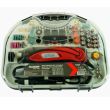 Mini polizor drept, biax, Raider RD-MG06, cu 208 accesorii, 135 W