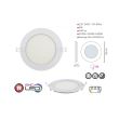 Panou Led rotund, Slim-9, putere 9 W, 6400 K