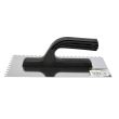 Gletiera inox cu dinti, Vorel 125x270 mm