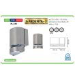 Aplica de exterior Gardenya-3, Inox, IP44, GU10, max 35W