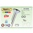 Aplica de exterior Bambu-1, Inox, IP44, Led, max 9W, 684lm, lumina neutral 4000K