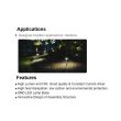 Aplica de exterior Bambu-2, Inox, IP44, Led, max 9W, 684lm, lumina neutral 4000K