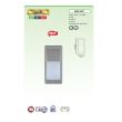 Aplica de exterior LED, Ilgin, ABS, IP65, 12W, 4200K