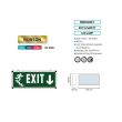 Lampa iluminat emergenta IESIRE Coborare – EXIT Down