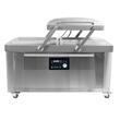 Masina de vidat profesionala cu 2 camere, Inox, 2x750 W, dimensiune 720x1510x960 mm