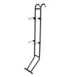 Suport de perete pentru 2 x biciclete, Vertical, Negru, Otel, fara gaurire perete, max 45 kg