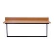 Masa suspendata, pliabila, pentru balcon, Inox/Lemn, max 23 kg, 1000 x 485 x 480 mm