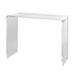 Masuta de cafea, Acril, 964x381x740 mm, Grosime 15 mm, Transparent