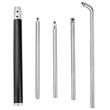 Set 4 cutite pentru strunjire lemn, Aluminiu, lungime 42 cm