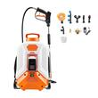Aparat de stropit cu acumulator, 18 V / 4 Ah Litiu-Ion, capacitate 16 l, 8 duze, tip rucsac, Debit 3.3 l/min, 0-6.2 Bar