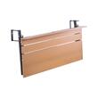 Masa suspendata, pliabila, pentru balcon, Inox/Lemn, max 23 kg, 1000 x 485 x 480 mm