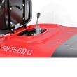 Mini tractoras pentru gazon GeoTech, 6.7 CP 3000 rpm, Inaltime taiere 35-75 mm, Pornire electrica, 5 viteze, Diametru 61 cm