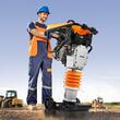Mai compactor 6.5 CP, viteza 15 m/min, Forta de impact Forta de impact 1362 kg/m², Motor benzina 4 timpi