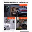 Statie de incarcare pentru vehicule electrice, Trifazat 11 kW, Tip 2, IP54, curent 16 A, telecomanda prin aplicatie